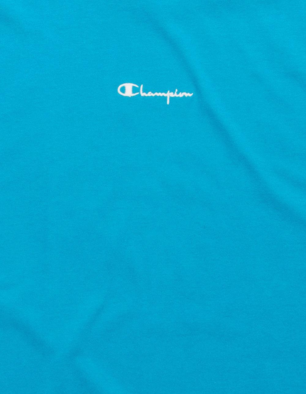 CHAMPION Midweight Mens Tee - TEAL BLUE Product Image