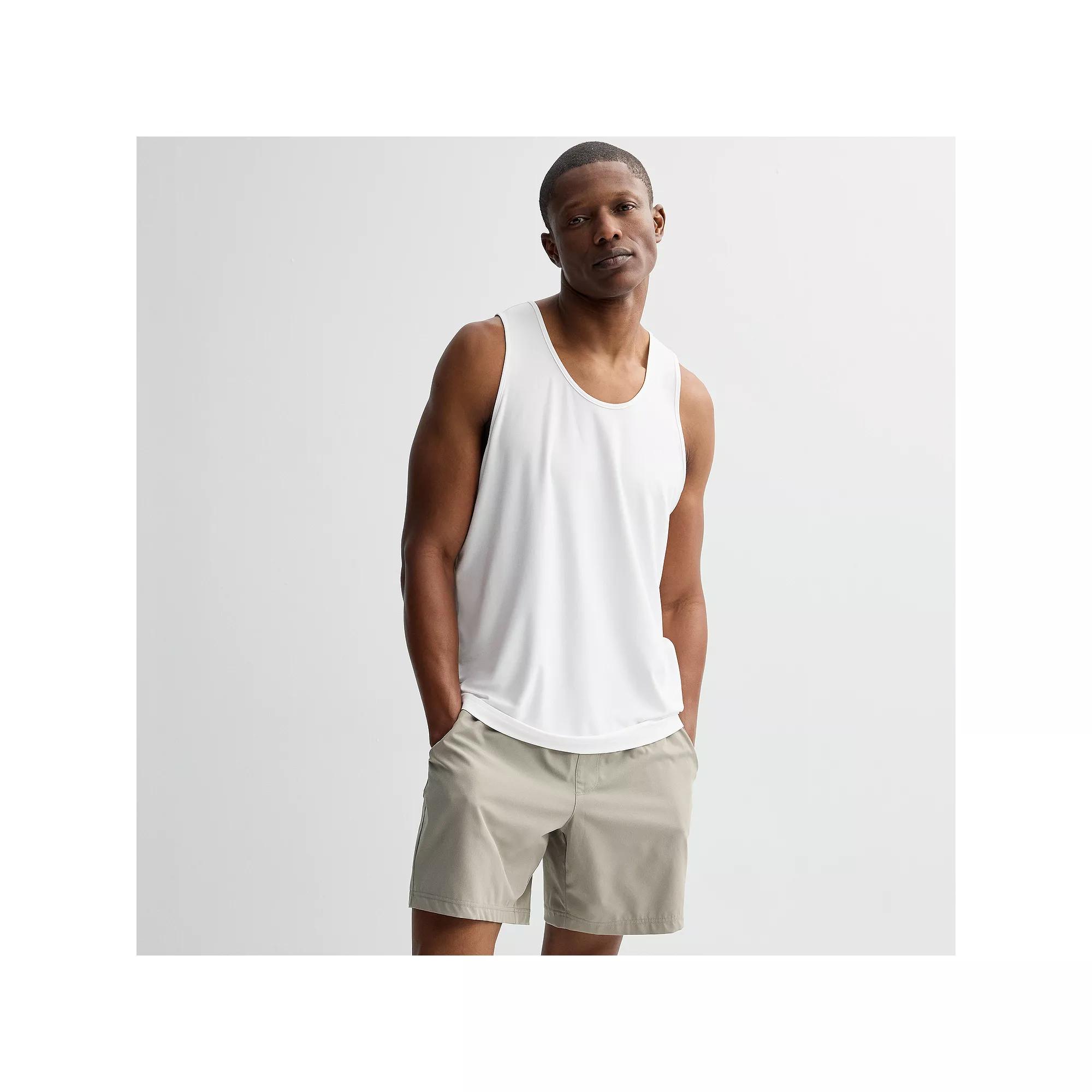 Men's FLX Luxury Soft Wander Tank Top, Size: Medium, Mineral Black Product Image