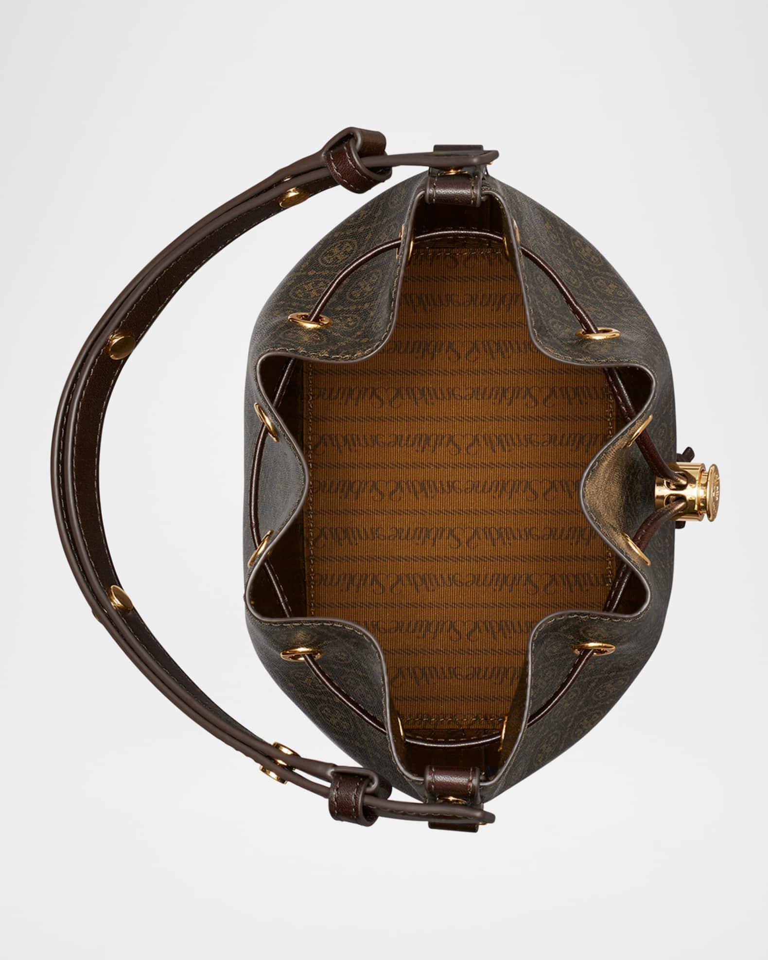 T Monogram Coated Canvas Bucket Bag Product Image