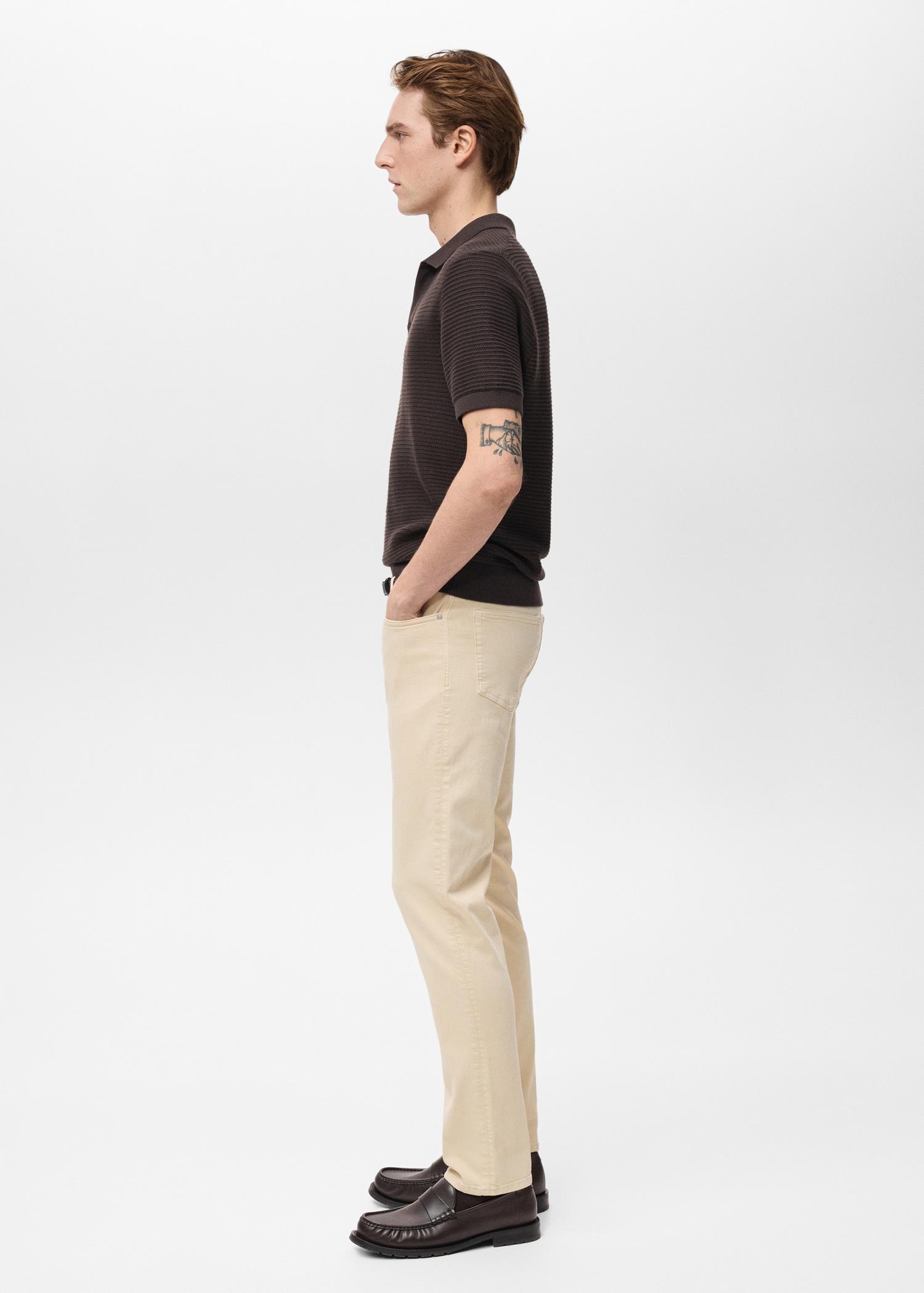 Slim fit Ultra Soft Touch Patrick jeans - Men | MANGO USA Product Image