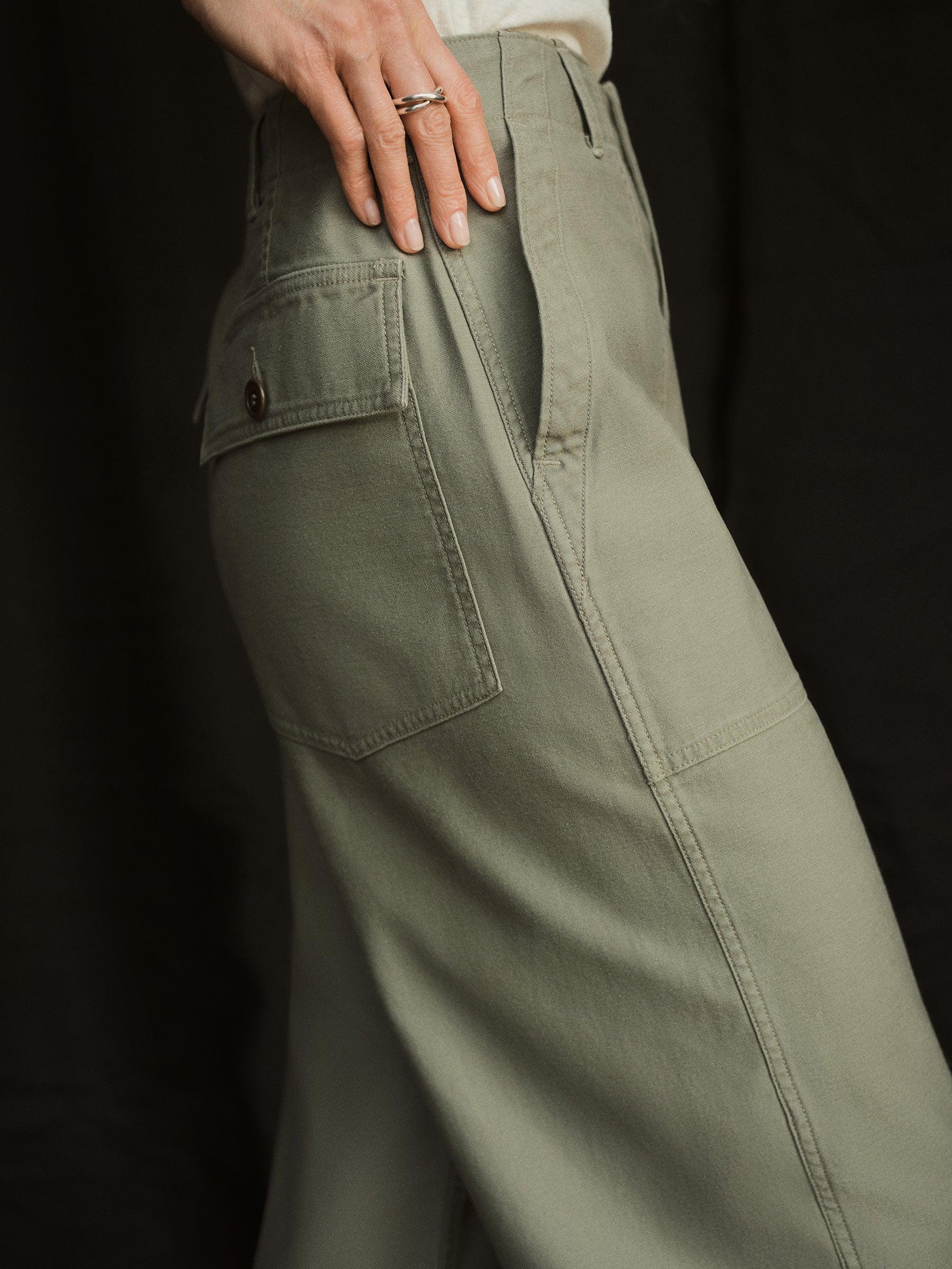 Desert Sage Reverse Sateen Fatigue Pant Product Image