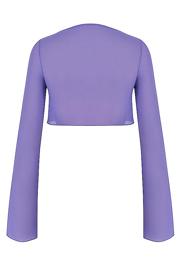Marseille  violet cover up top Product Image