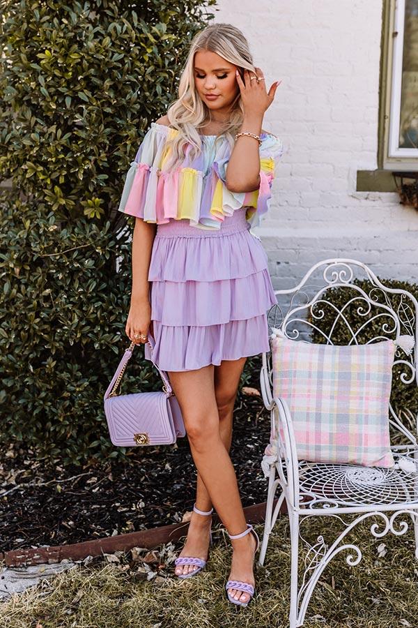 The Quince Tiered Skirt Product Image