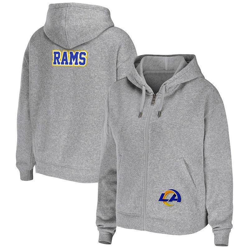 Women's WEAR by Erin Andrews Heather Gray Los Angeles Rams Plus  Product Image