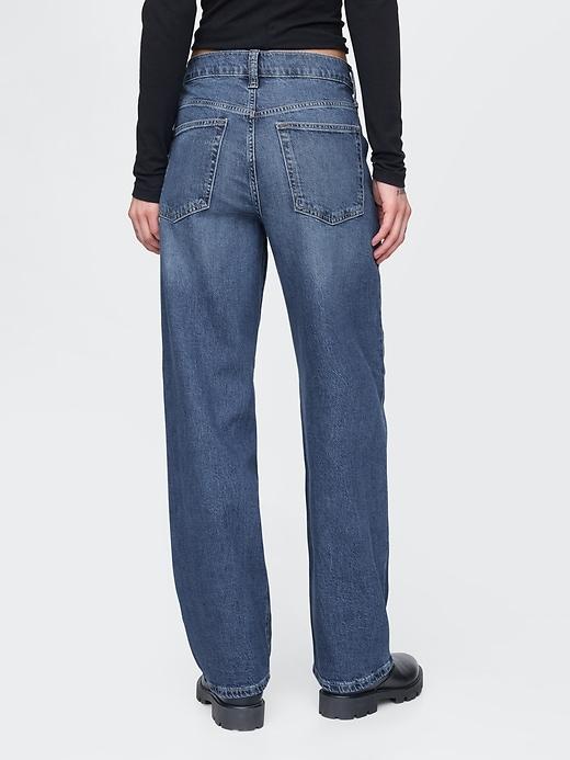 Mid Rise 90s Loose Jeans Product Image