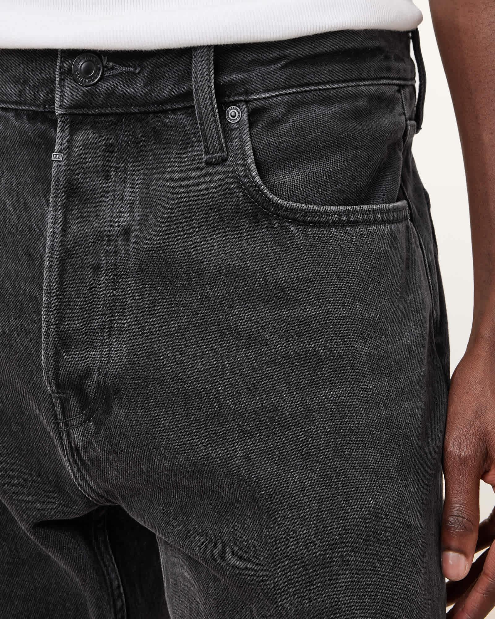 Reid Straight Fit Denim Jeans Product Image