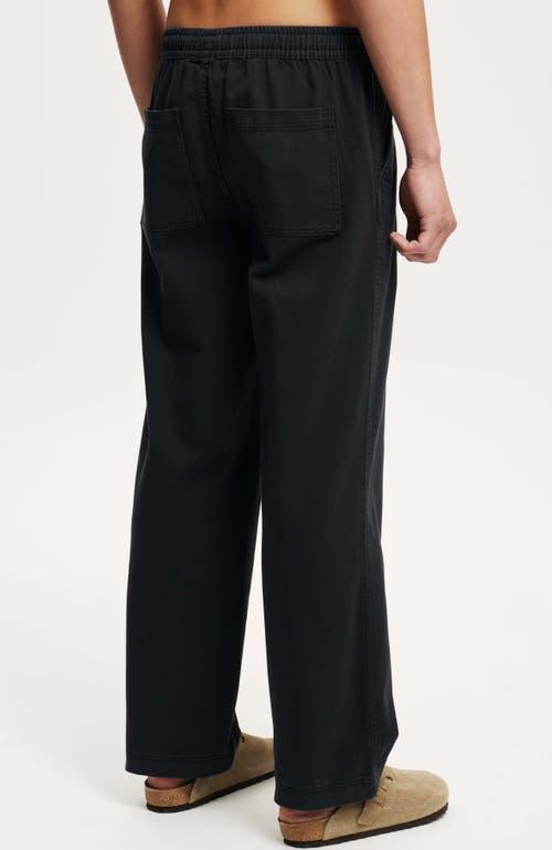Cotton On Men's Baggy Casual Pant in Black at Nordstrom, Size Small Product Image