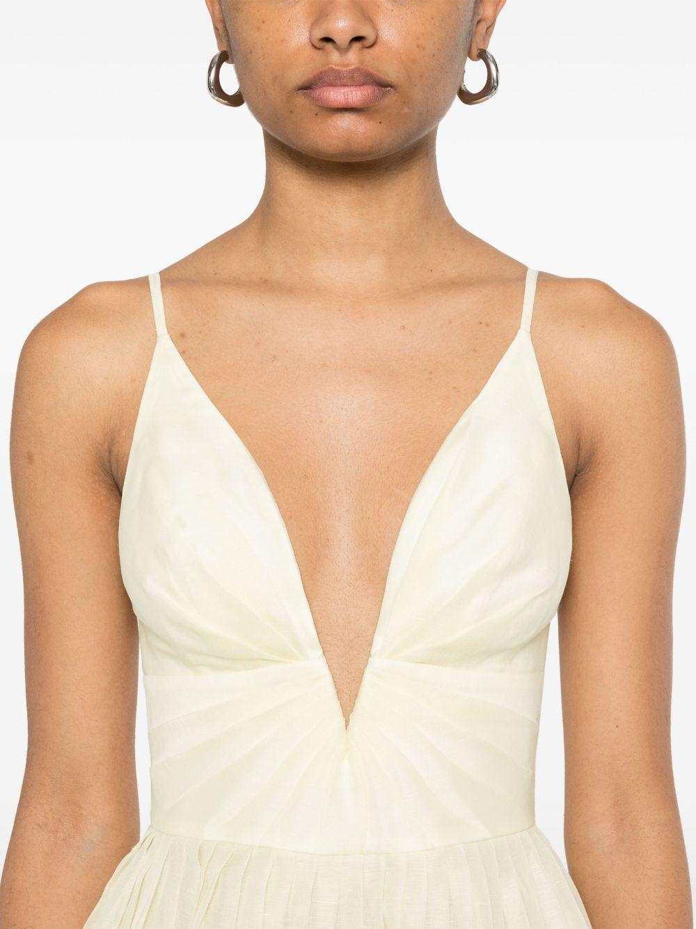 Illuminate V-neck mini dress Product Image