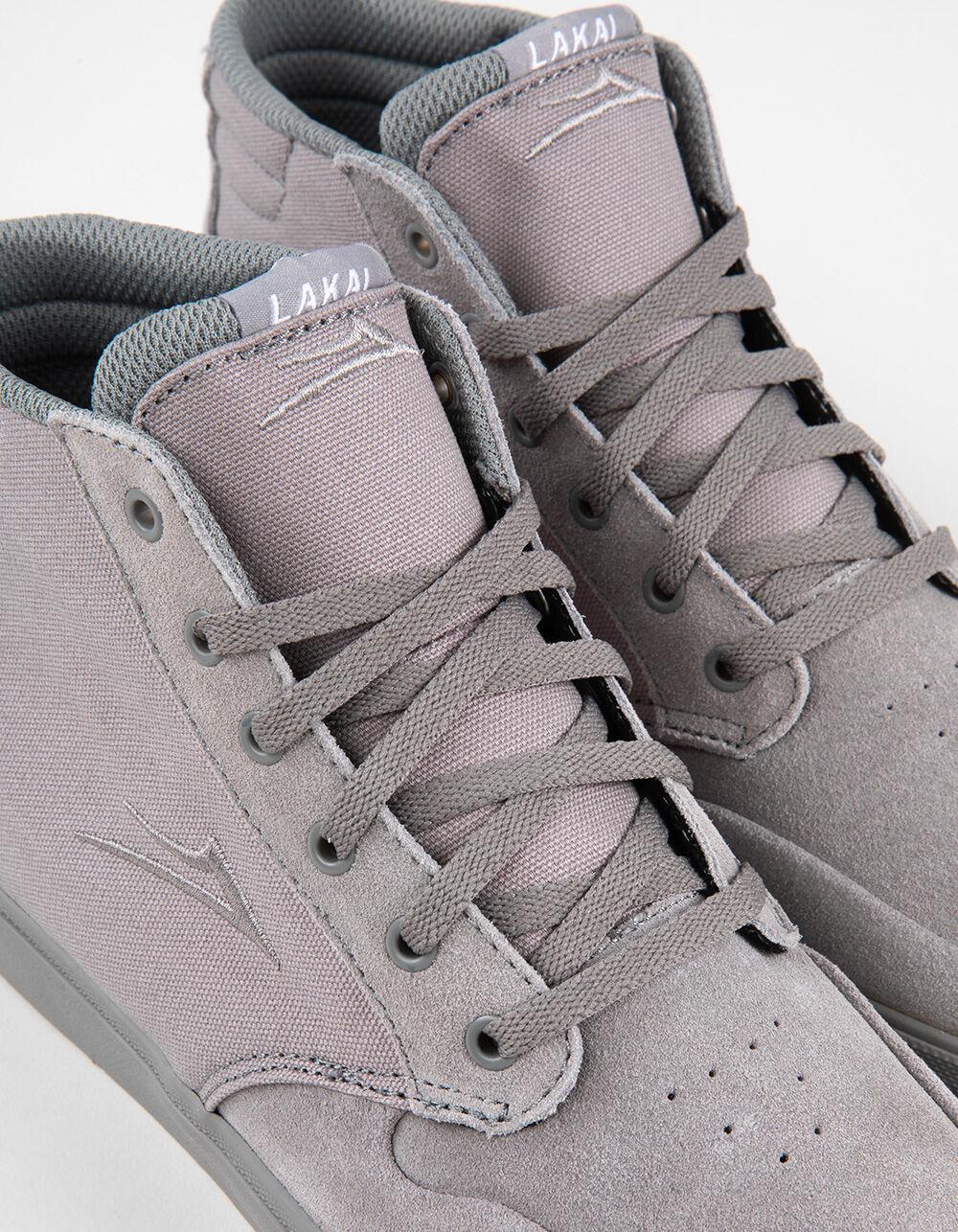 LAKAI Riley 3 High Mens Shoes - LIGHT GRAY Product Image