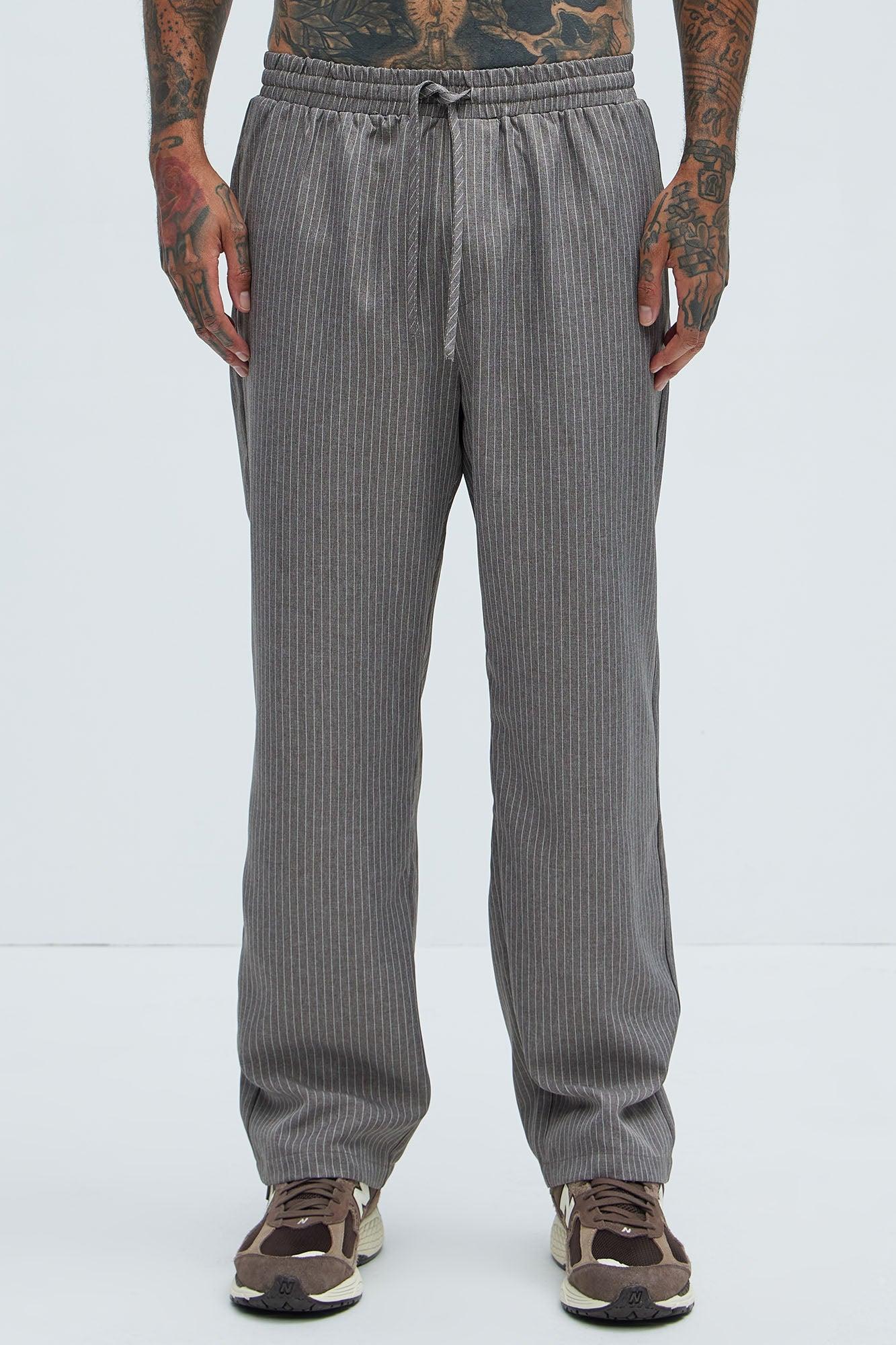 Jaylen Casual Straight Trouser - Brown Product Image