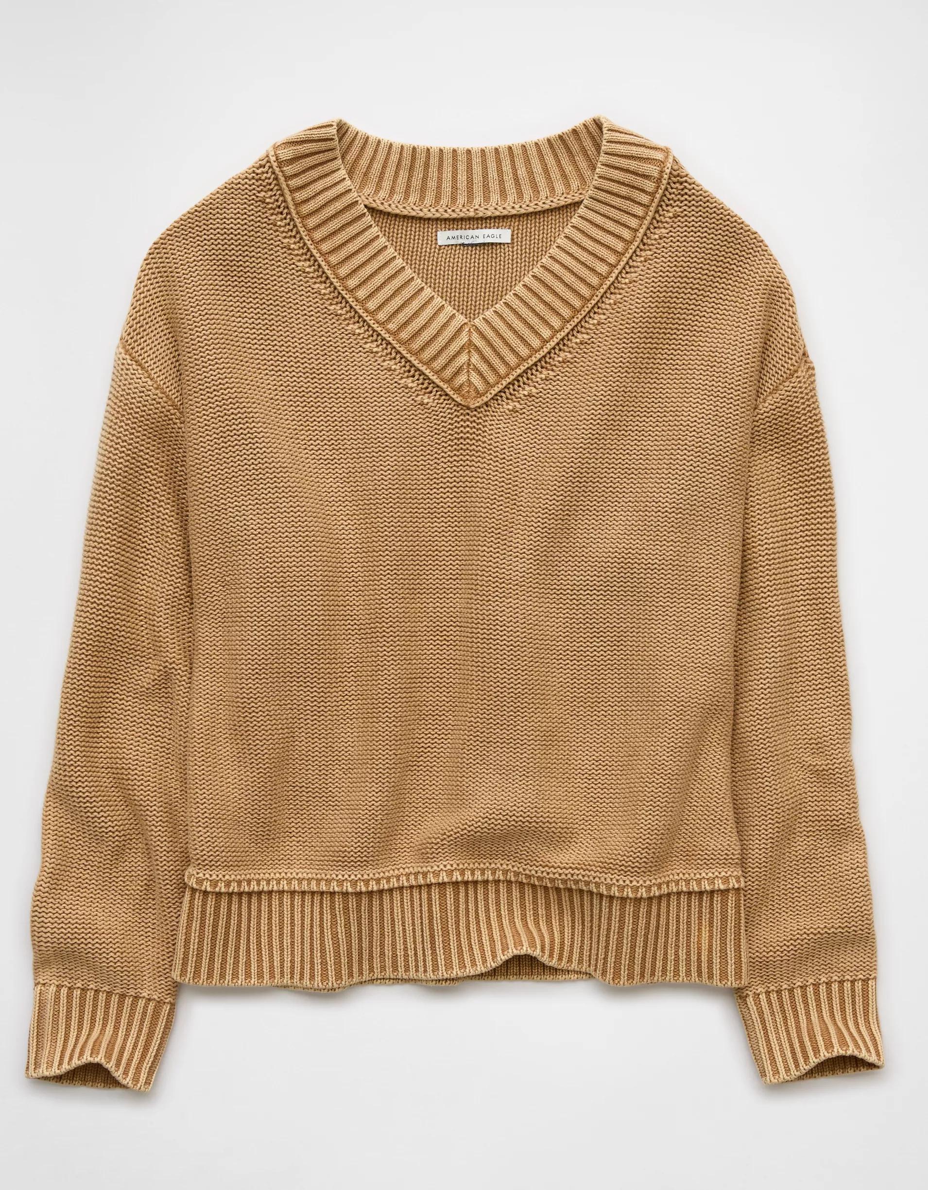 AE Long Weekend V-Neck Sweater Product Image