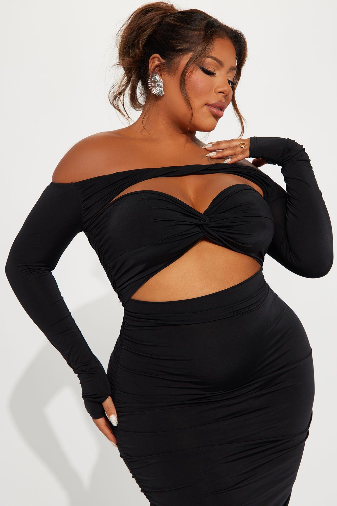 Kristal Maxi Dress - Black Product Image