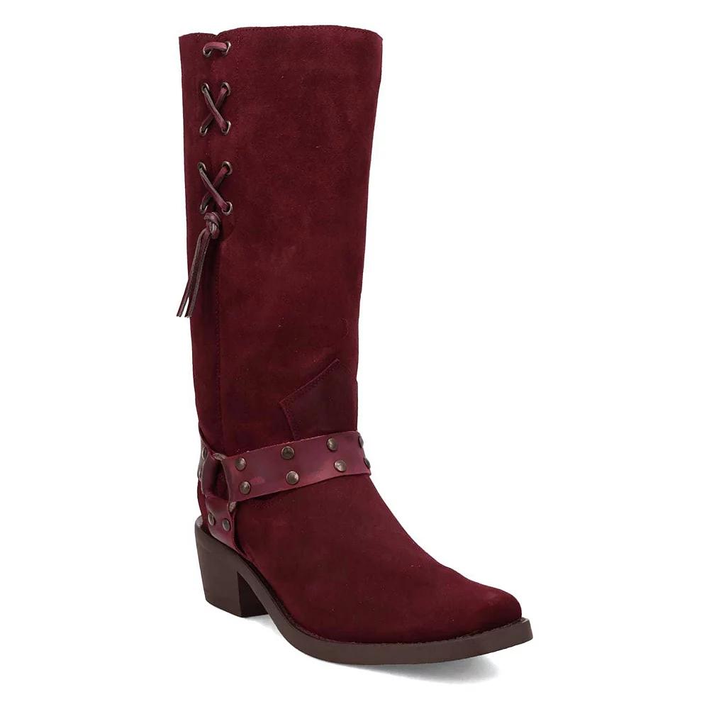 Dingo Bronco Men's Suede Leather Boots,  Product Image