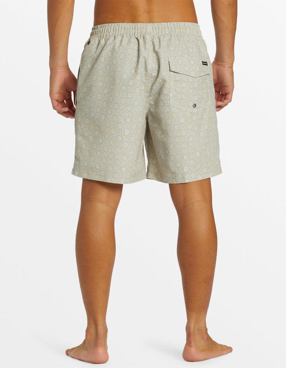 QUIKSILVER Remade Mix Volley Mens 17" Swim Shorts - TAN Product Image