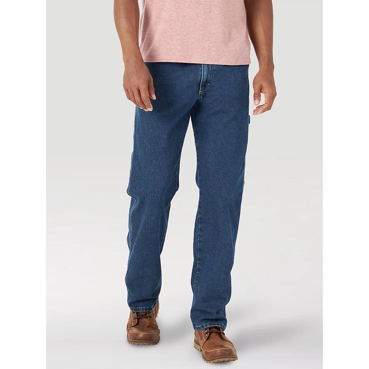 Wrangler® Men's Five Star Premium Carpenter Jean in Dark Vintage Product Image