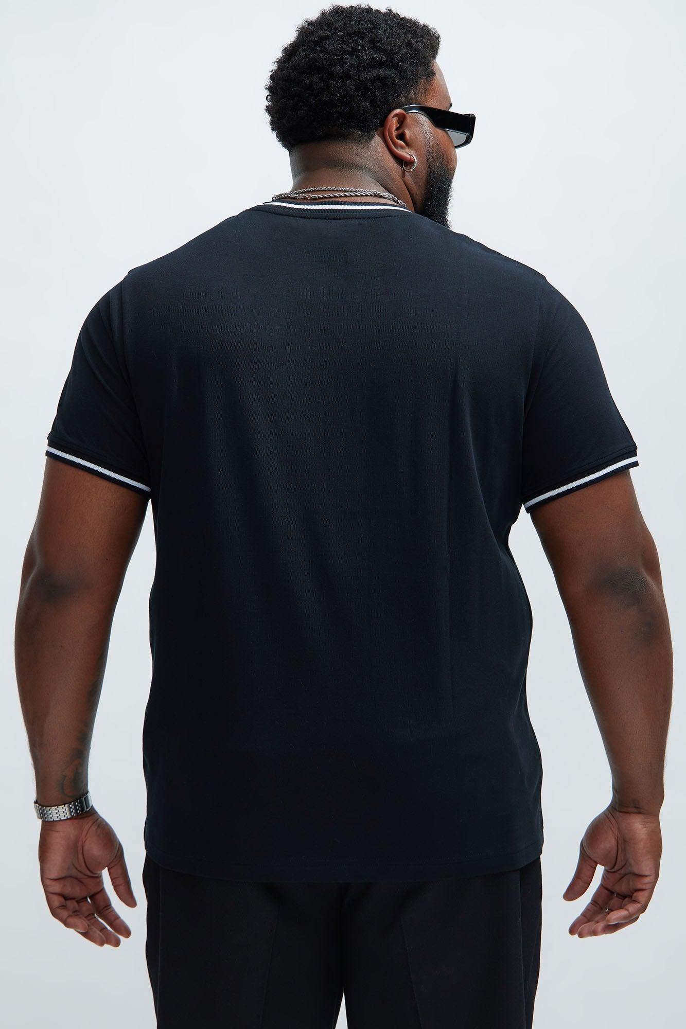 Jaxon Short Sleeve Tee - Black Product Image