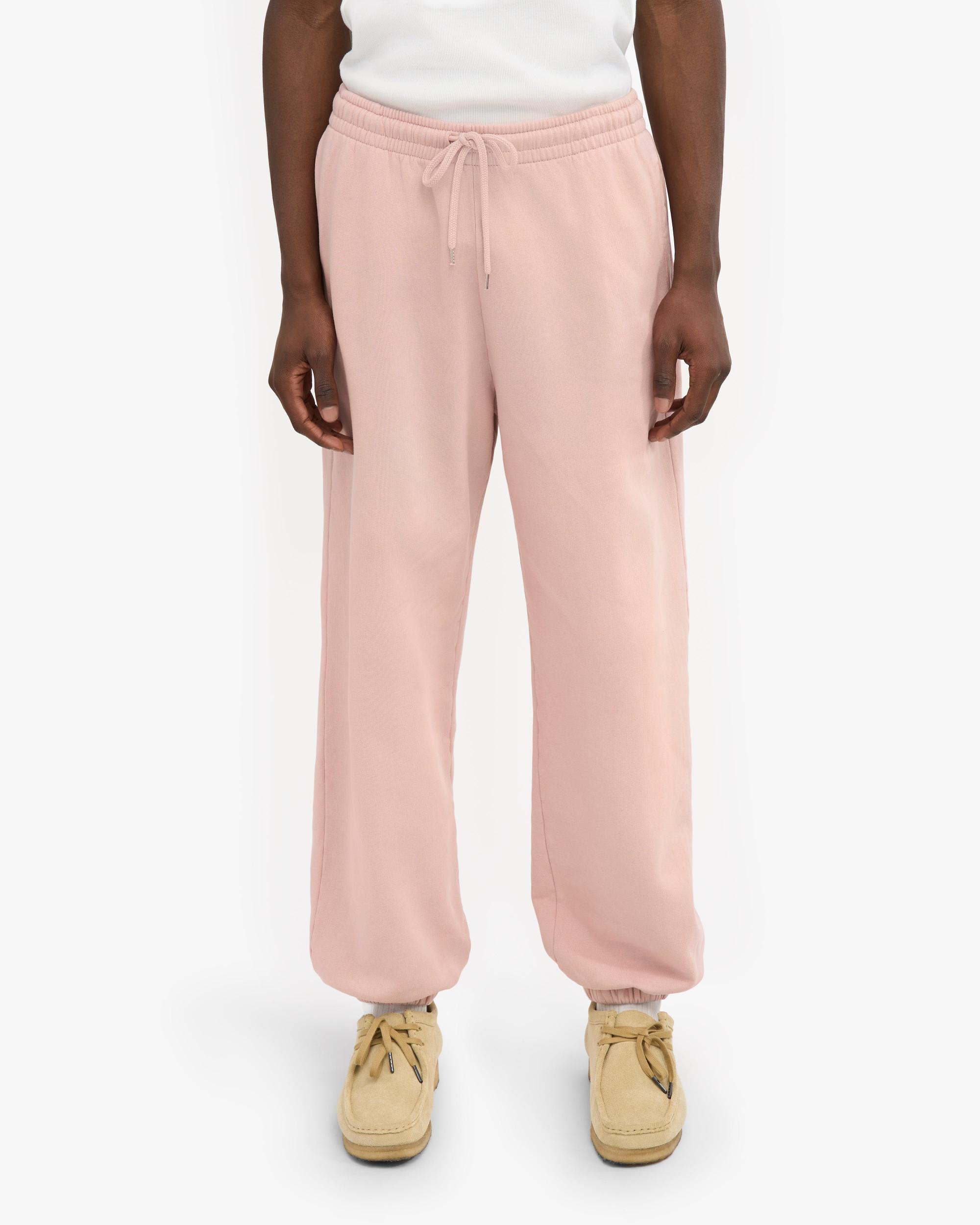 Organic Relaxed Sweatpants - Faded Pink Product Image