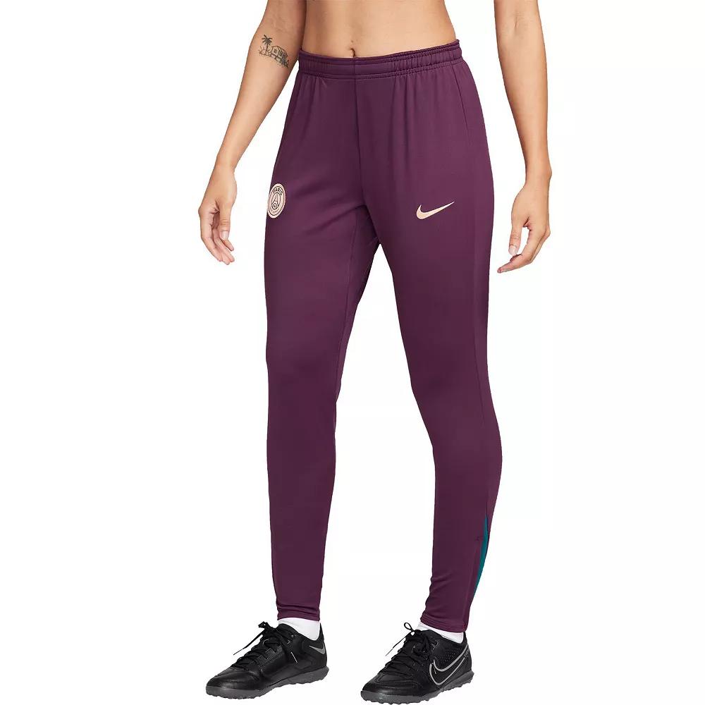 Women's Nike Burgundy Paris Saint-Germain 2024/25 Strike Performance Pants,  Product Image