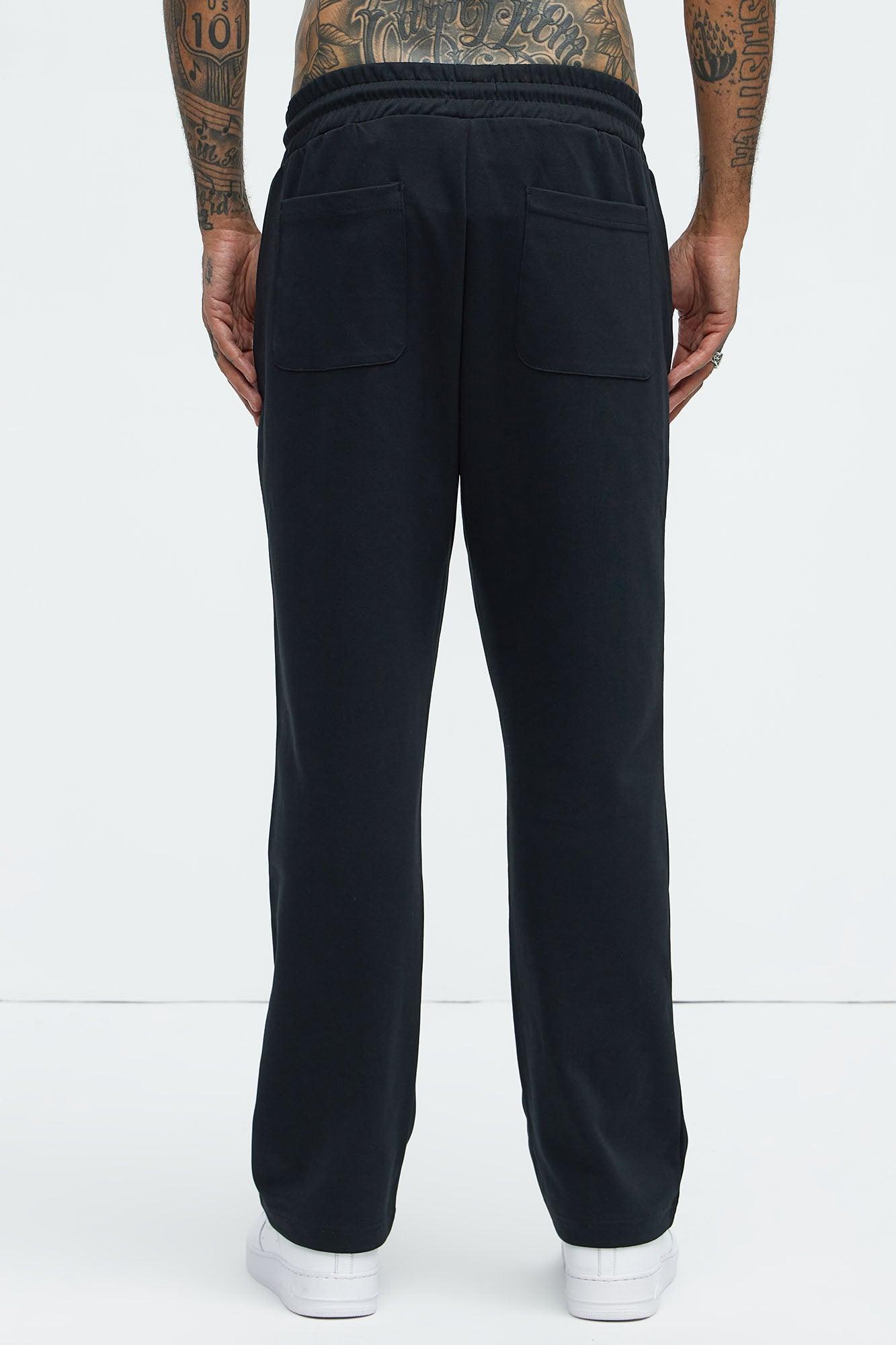 Ryan Interlock Sweatpants - Black Product Image