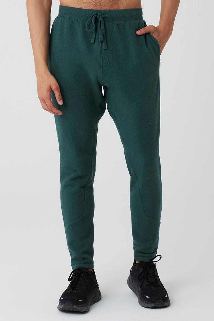 The Triumph Sweatpant - Midnight Green Product Image