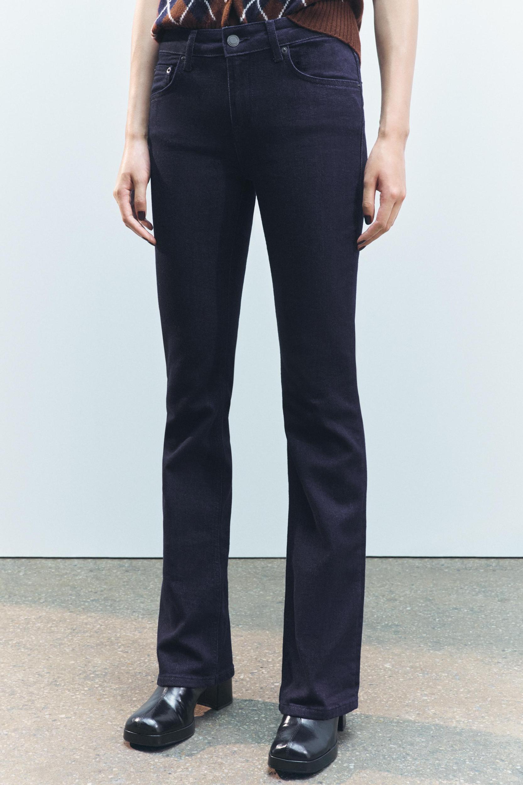 ZW COLLECTION LOW WAIST BOOTCUT JEANS Product Image