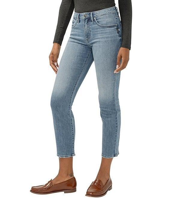 Silver Jeans Co. Isbister Straight Leg Capri Jeans Product Image