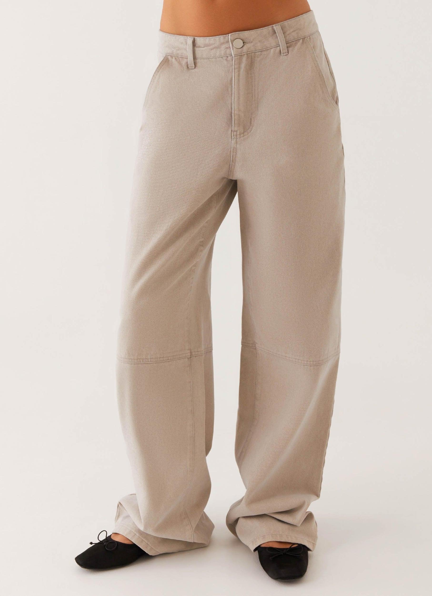 Milani Balloon Denim Jeans - Grey Product Image