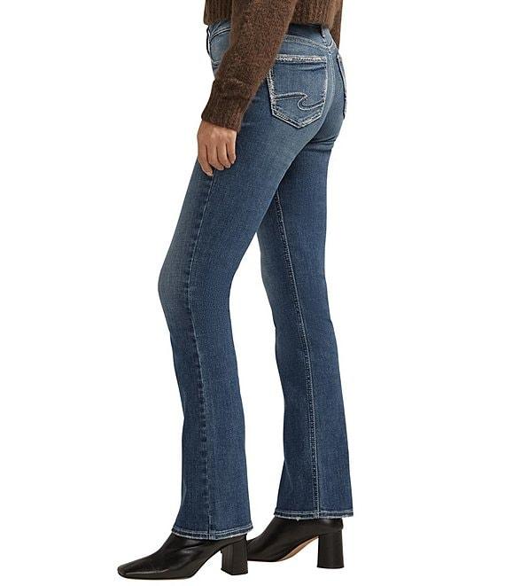 Silver Jeans Co. Suki Mid Rise Slim Power Stretch Bootcut Jeans Product Image