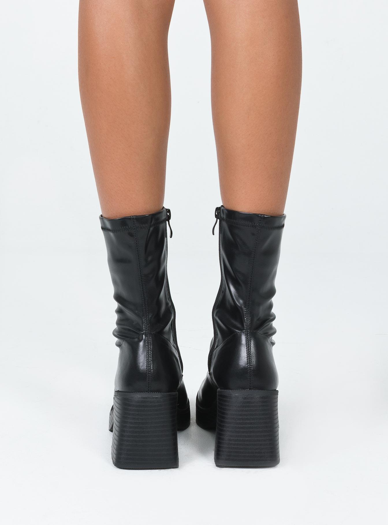 Alter Ego Boots Black Product Image