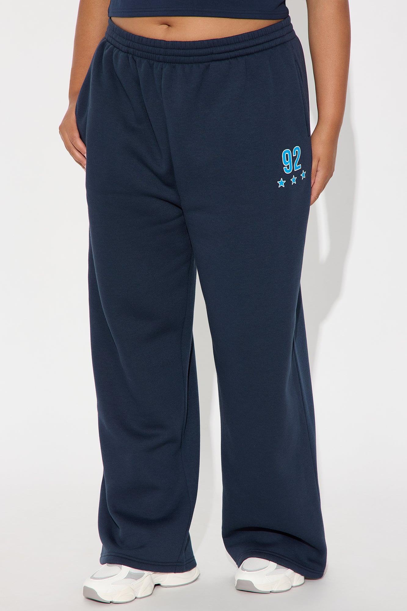 Alessandra 92 Wide Leg Pant - Blue Product Image