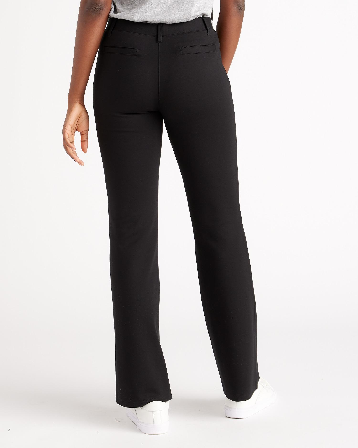 Quince | Women's Ultra-Stretch Ponte Bootcut Pants Rayon Product Image