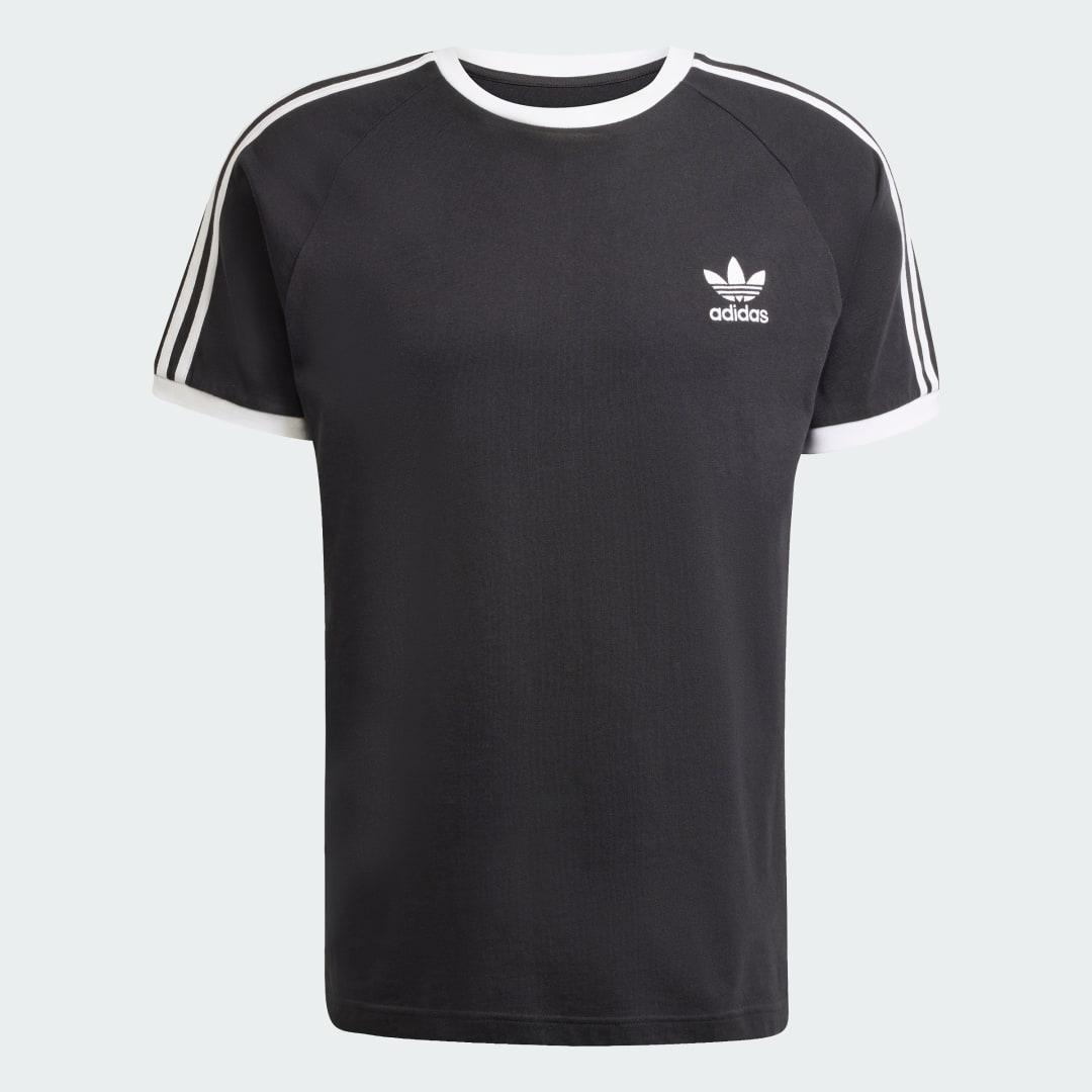 adidas Adicolor Classics 3-Stripes Tee Black M Mens Product Image