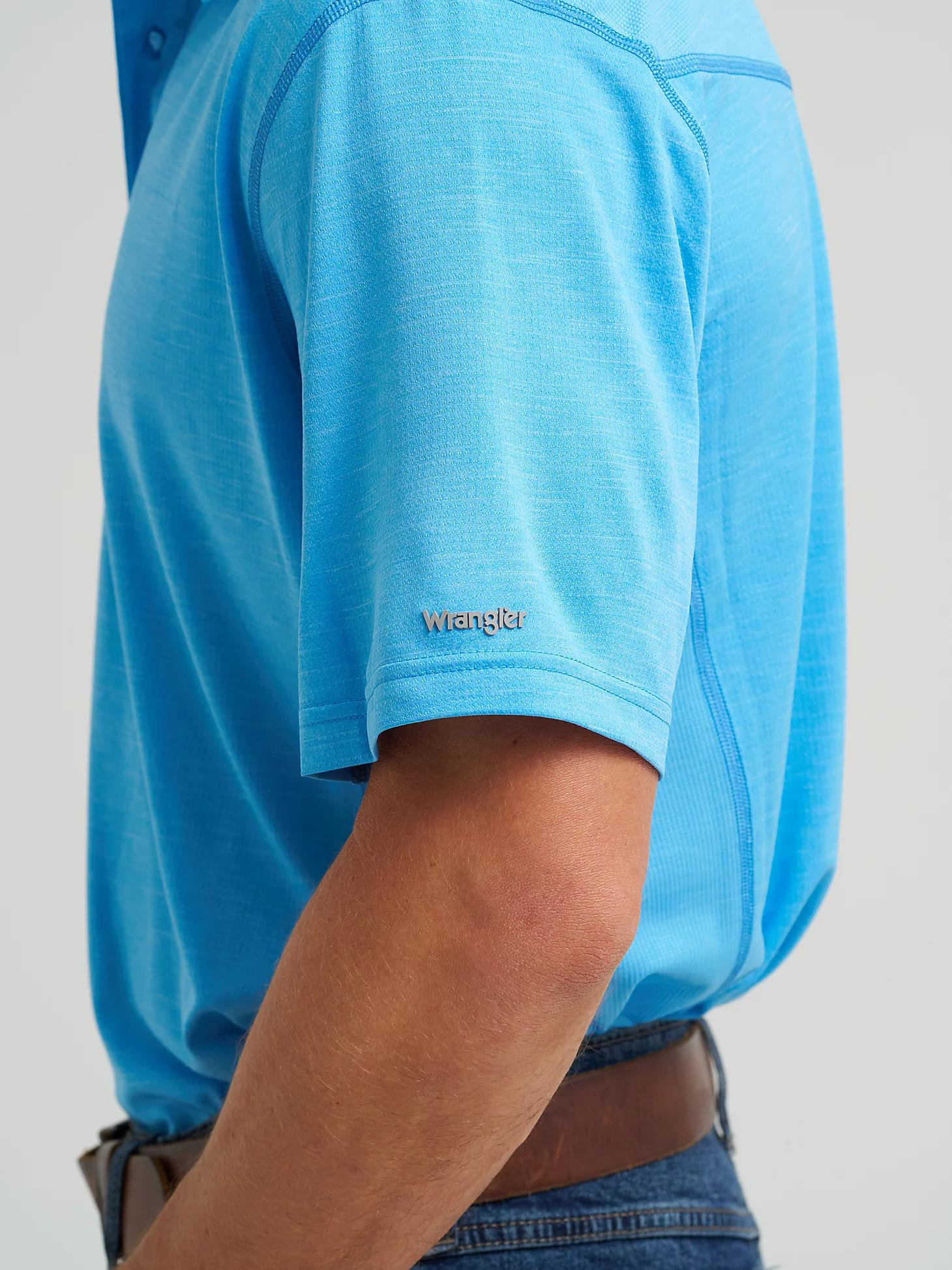 Men's Wrangler Performance Polo in Cerulean Product Image