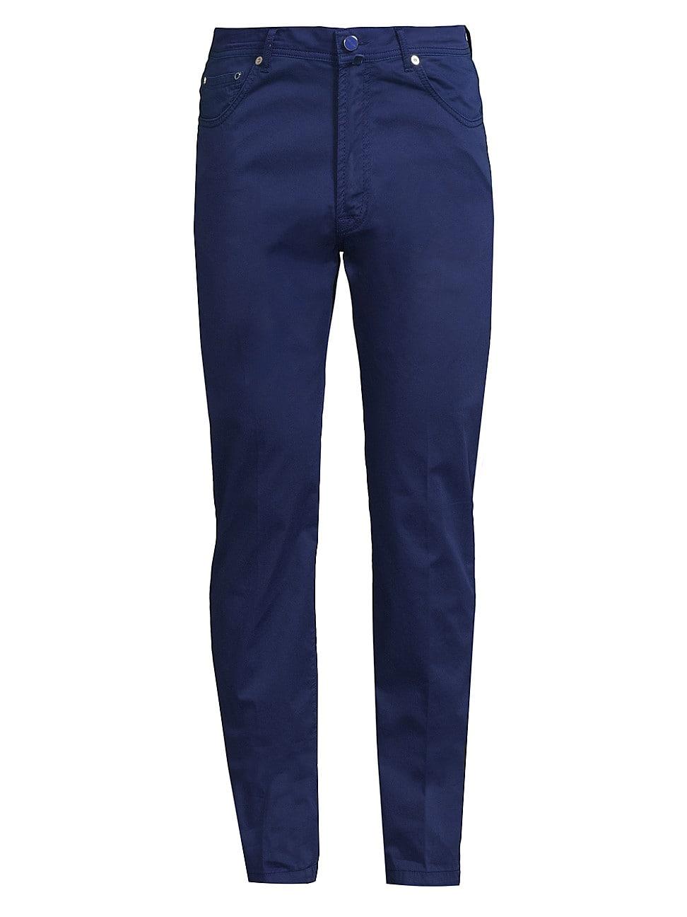 Mens Stretch-Cotton 5-Pocket Pants Product Image