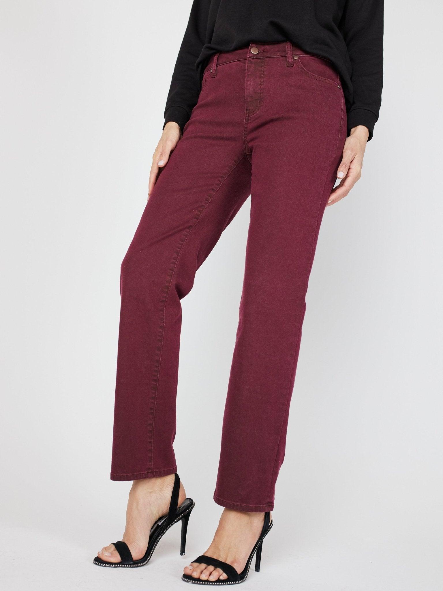 Westport Signature 5 Pocket Colored Denim Straight Leg Jean Product Image