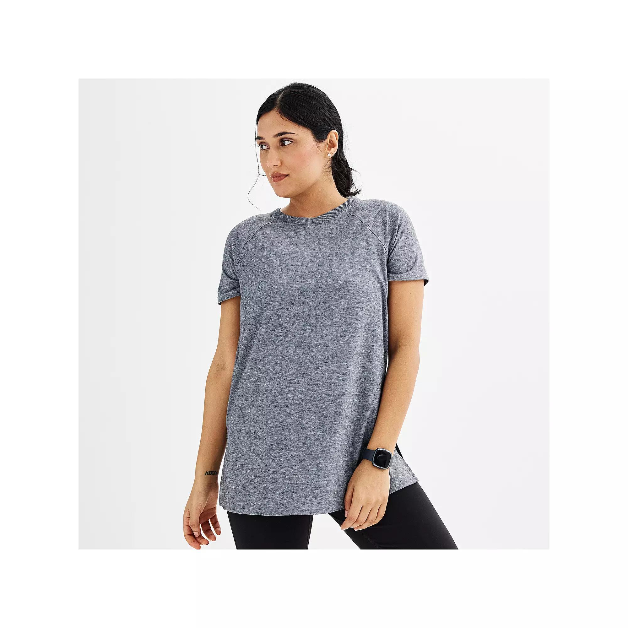 Women's Tek Gear® Essential Short Sleeve Tunic Tee,  Product Image