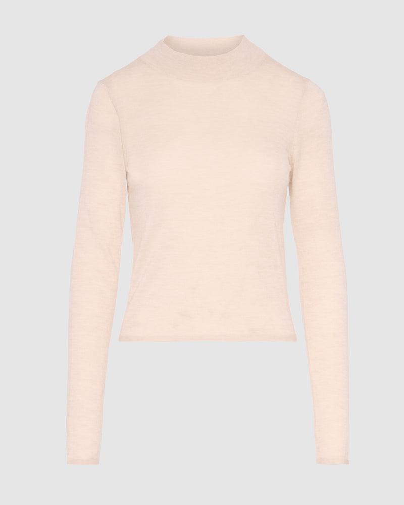 Cashmere Mock Neck Sweater Product Image