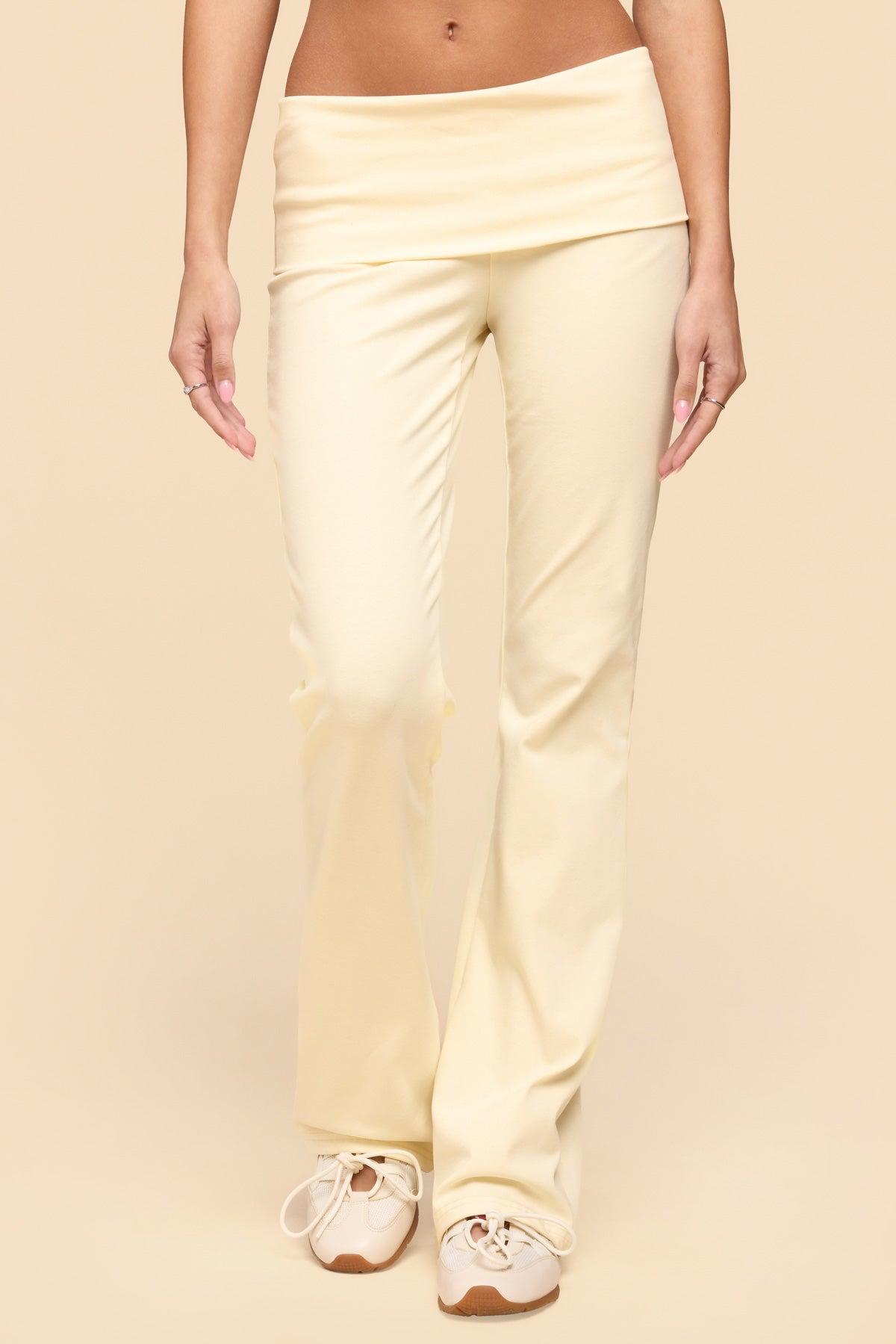 Ivanne Foldover Flared Pants Product Image