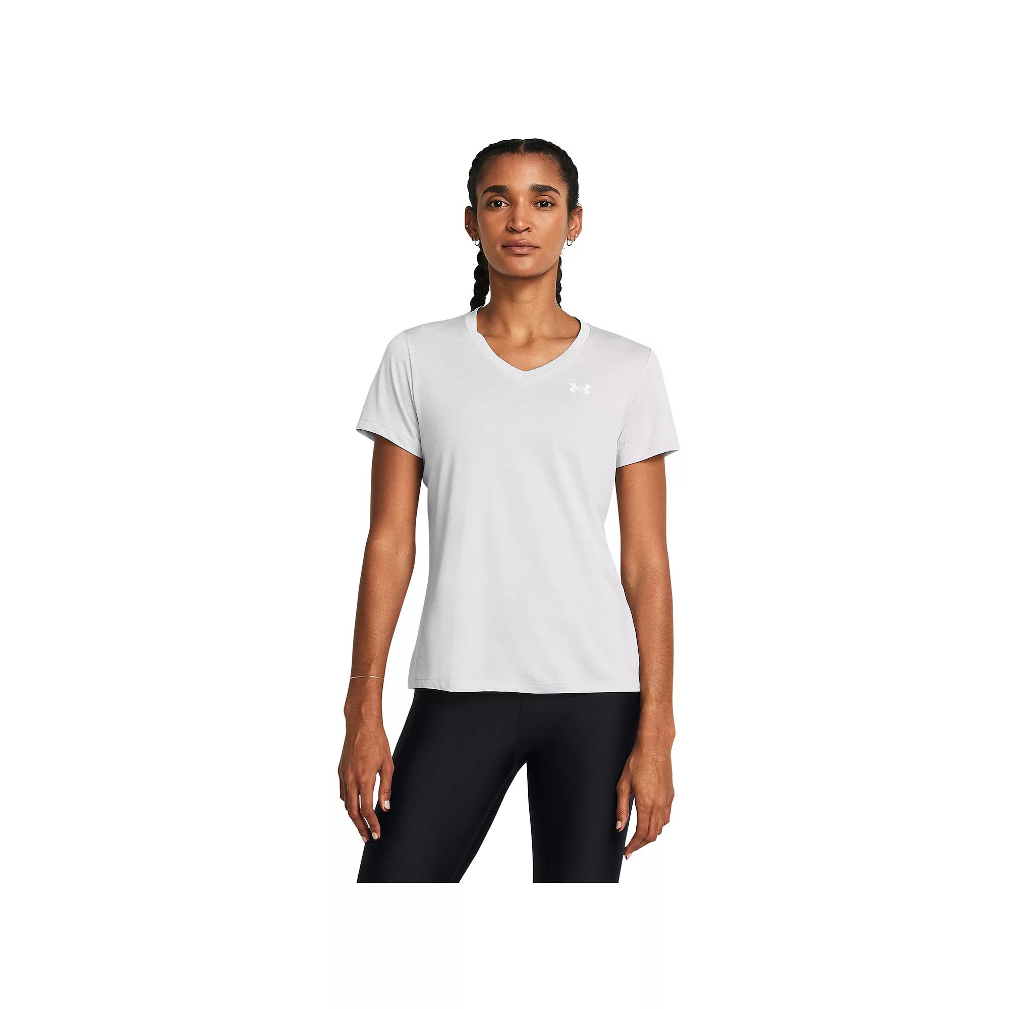 Women's Under Armour Tech™ V-Neck Short Sleeve Tee,  Product Image
