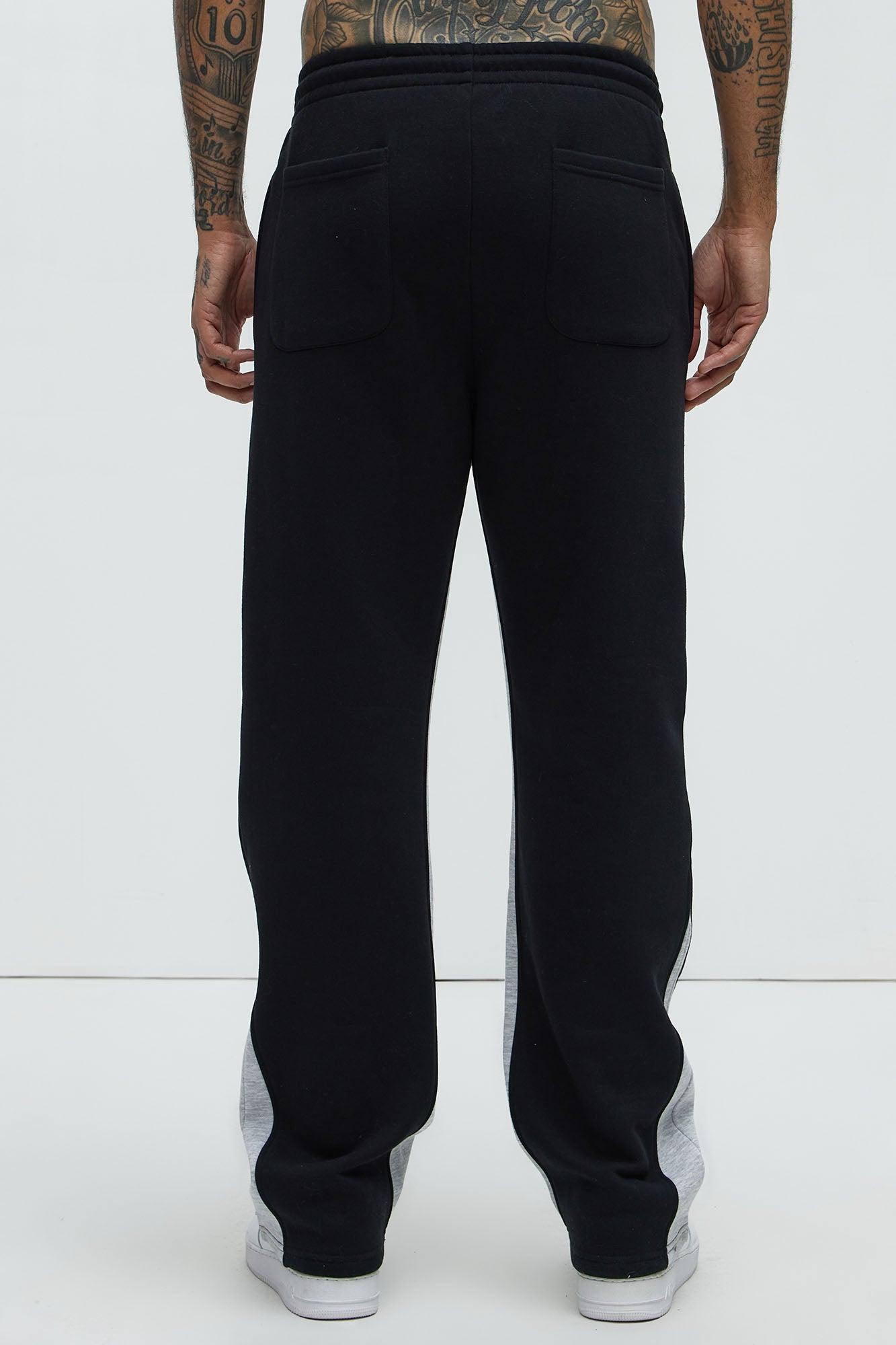 Knicks Backboard Skinny Flare Sweatpants - Blue/Black Male Product Image