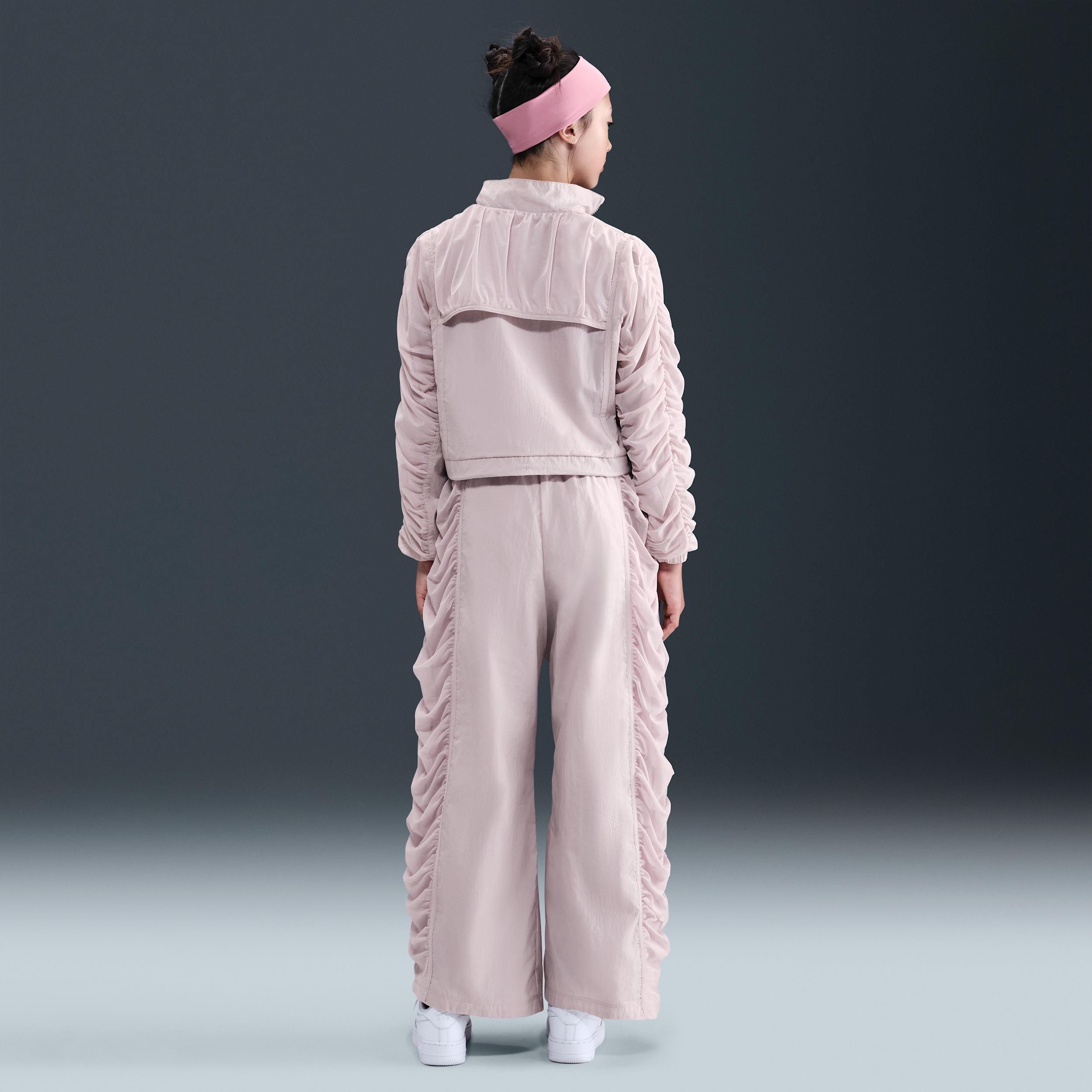 Womens Nike Sportswear Girls Woven Jacket | HQ9459-019 Product Image