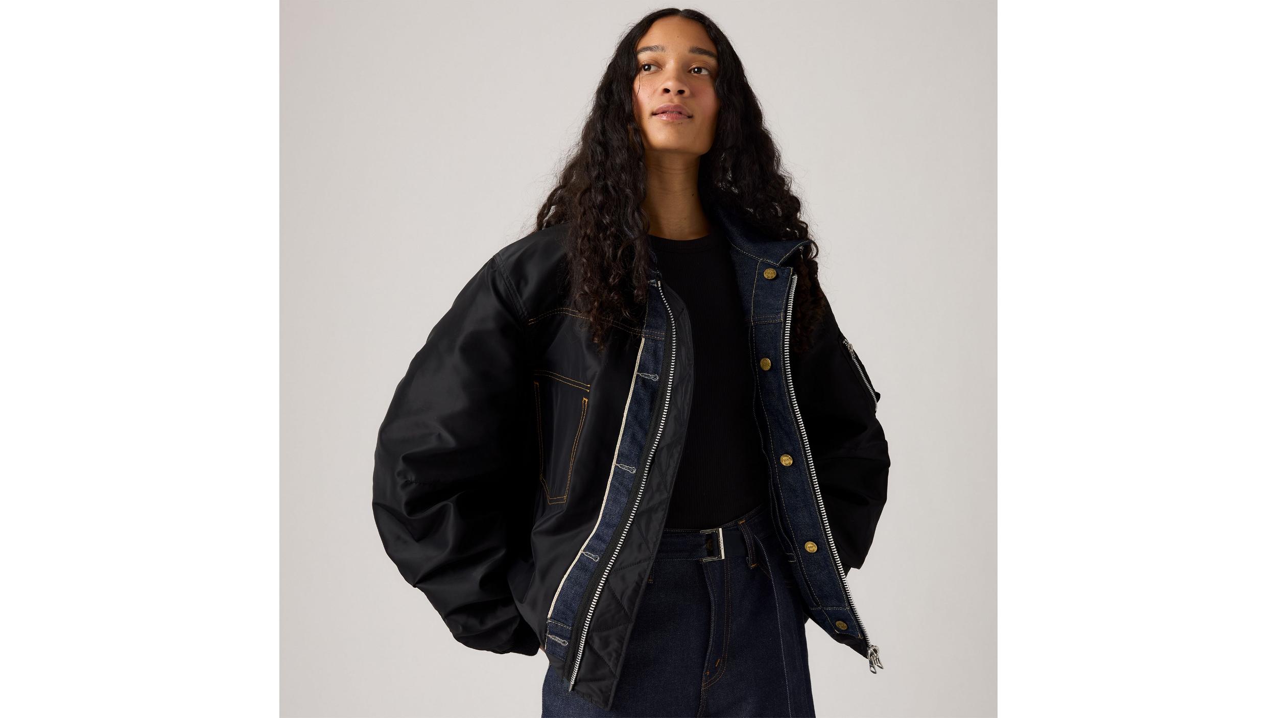 Levi’s® x sacai Men’s Denim x Nylon Twill Reversible Blouson Product Image