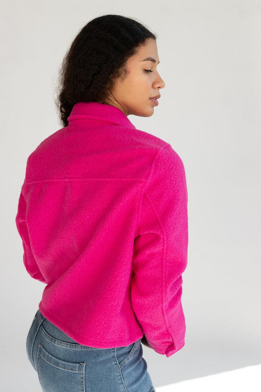 Snap Front Shacket Product Image