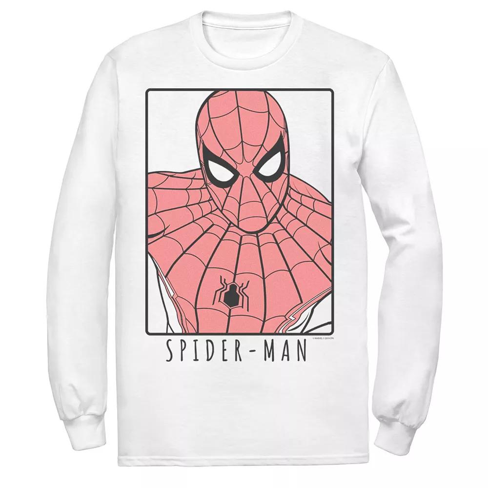 Men's Marvel Spider-Man Far From Home Ornate Simple Poster Tee,  Product Image