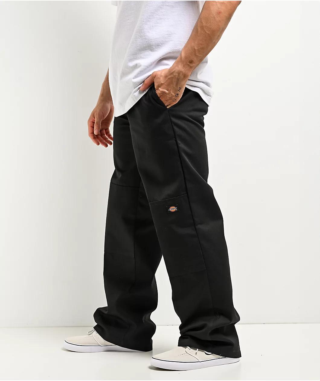 Dickies Loose Fit Black Double Knee Work Pants Product Image