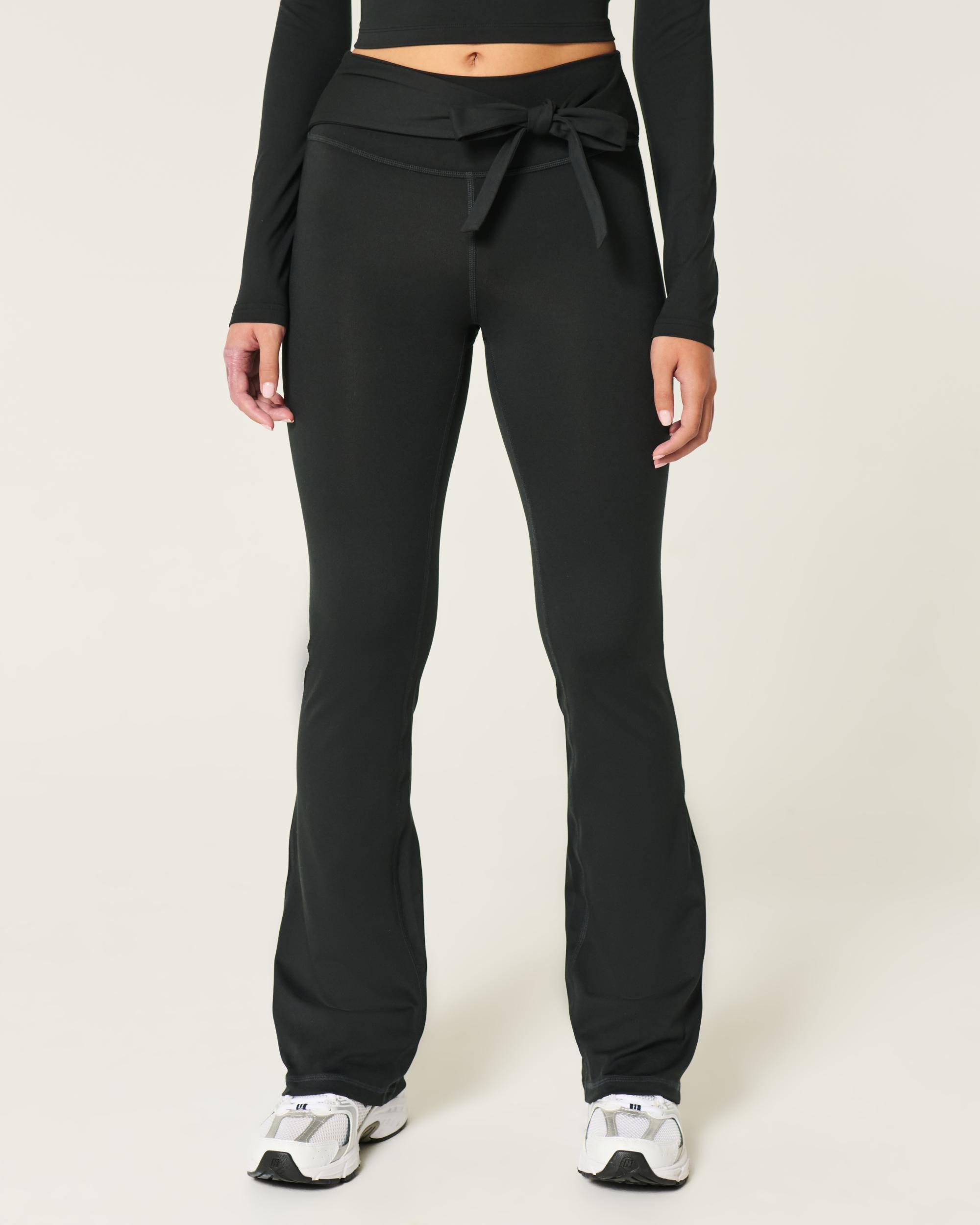 Gilly Hicks Active Recharge Tie-Waist Boot Pants Product Image