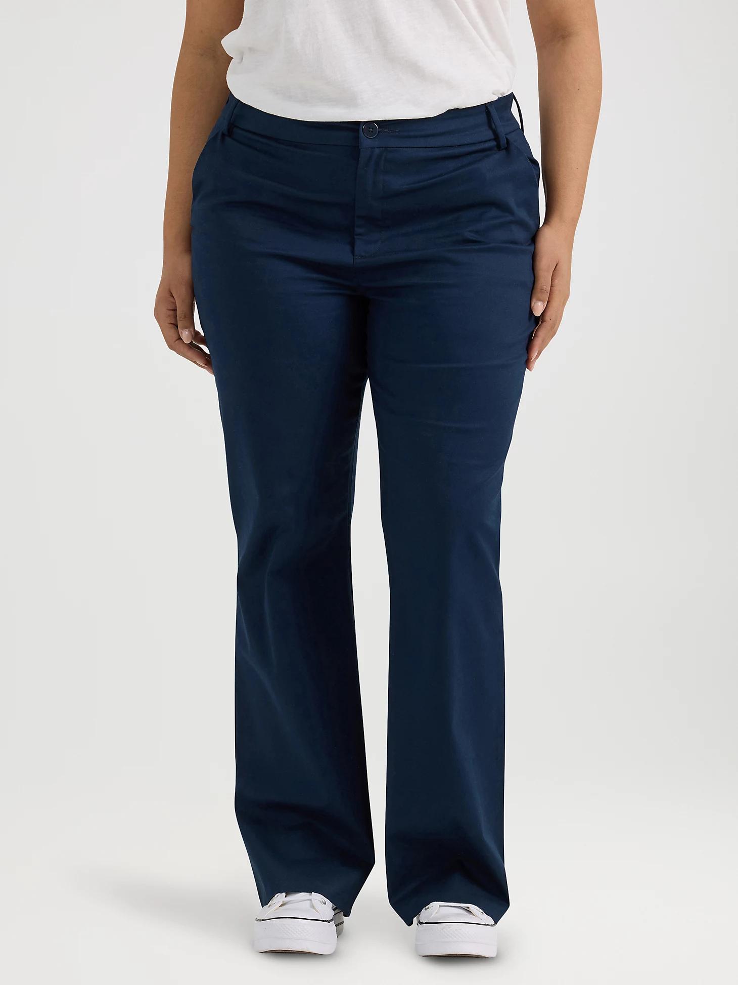 Women's Wrinkle Free Bootcut Pant (Plus) | Women's Pants | Lee® Product Image