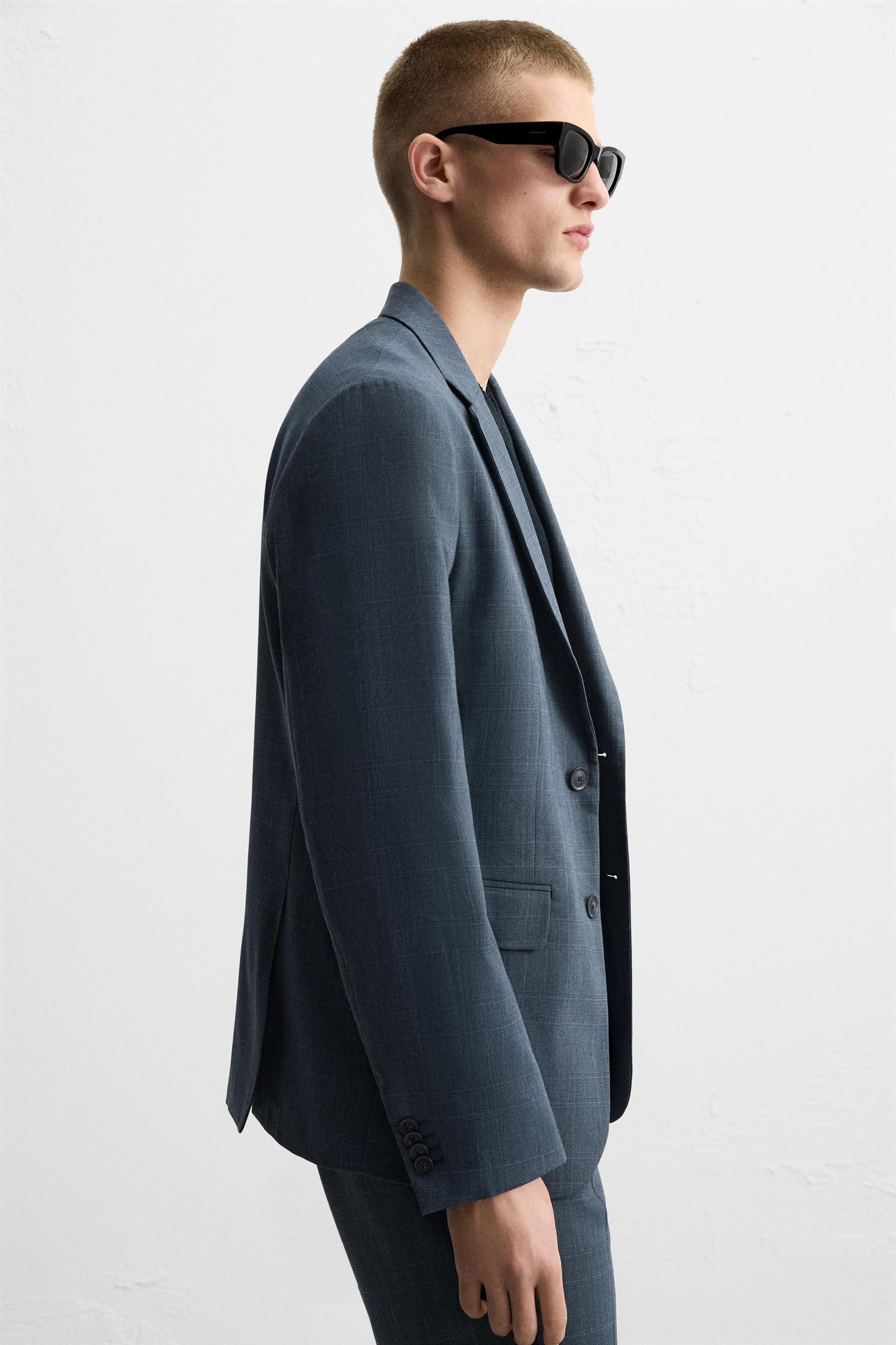 PLAID SUIT JACKET Product Image