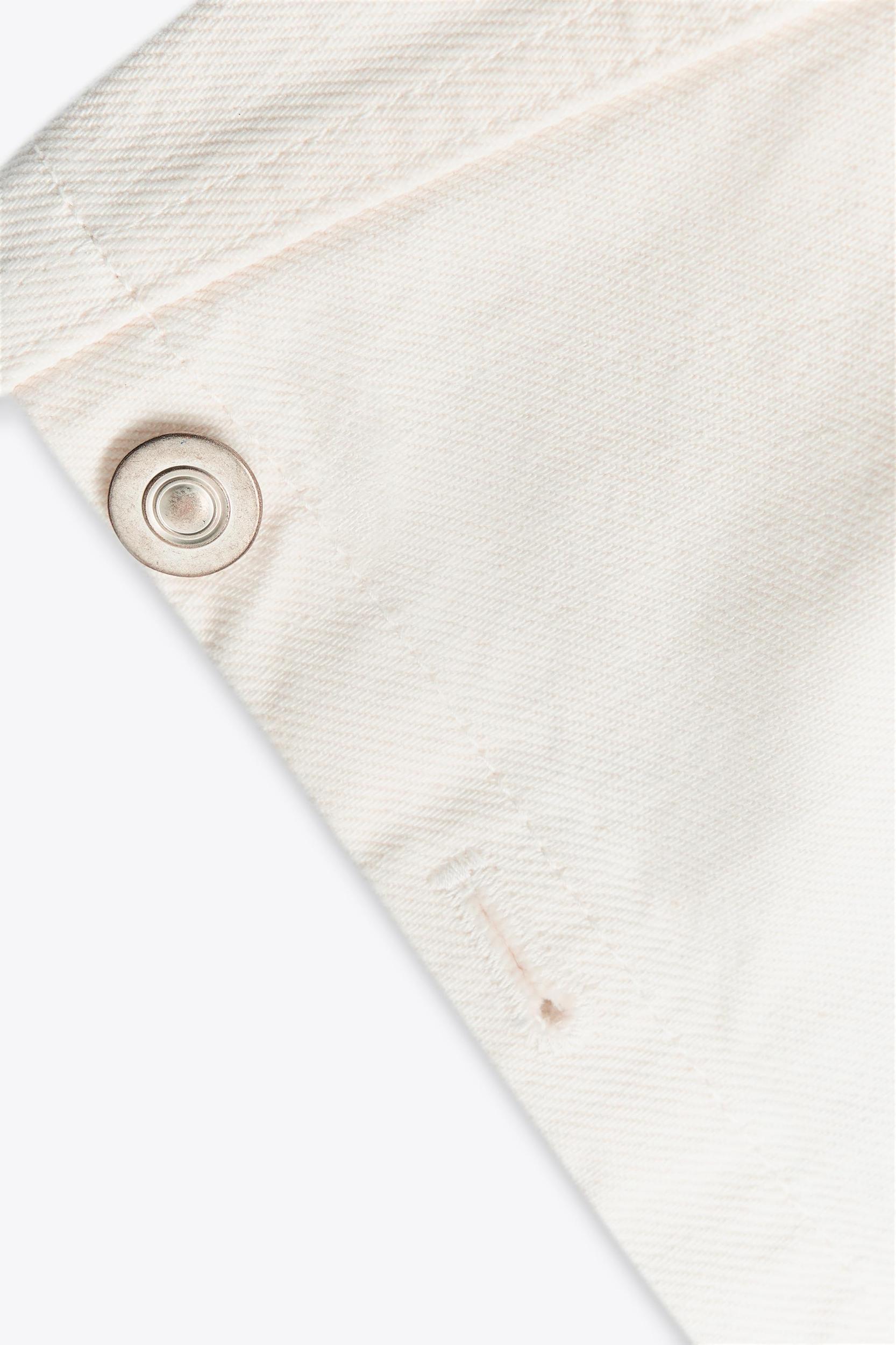 BELTED TRF DENIM JACKET Product Image