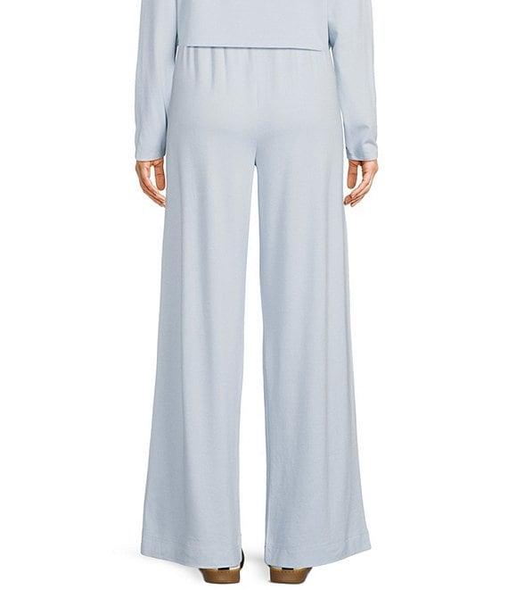 GB Hacci Wide Leg Coordinating Drawstring Pants Product Image